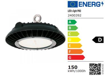 SHADA LED Highbay LED Hallen Pendelbeleuchtung 150W 21750lm 4000K IP65, EEC: D (2400392)